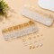 5 Sizes Silver and Gold Open Jump Rings, 500PCS O Rings and Lobster Clasps, Small and Large Jump Rings
